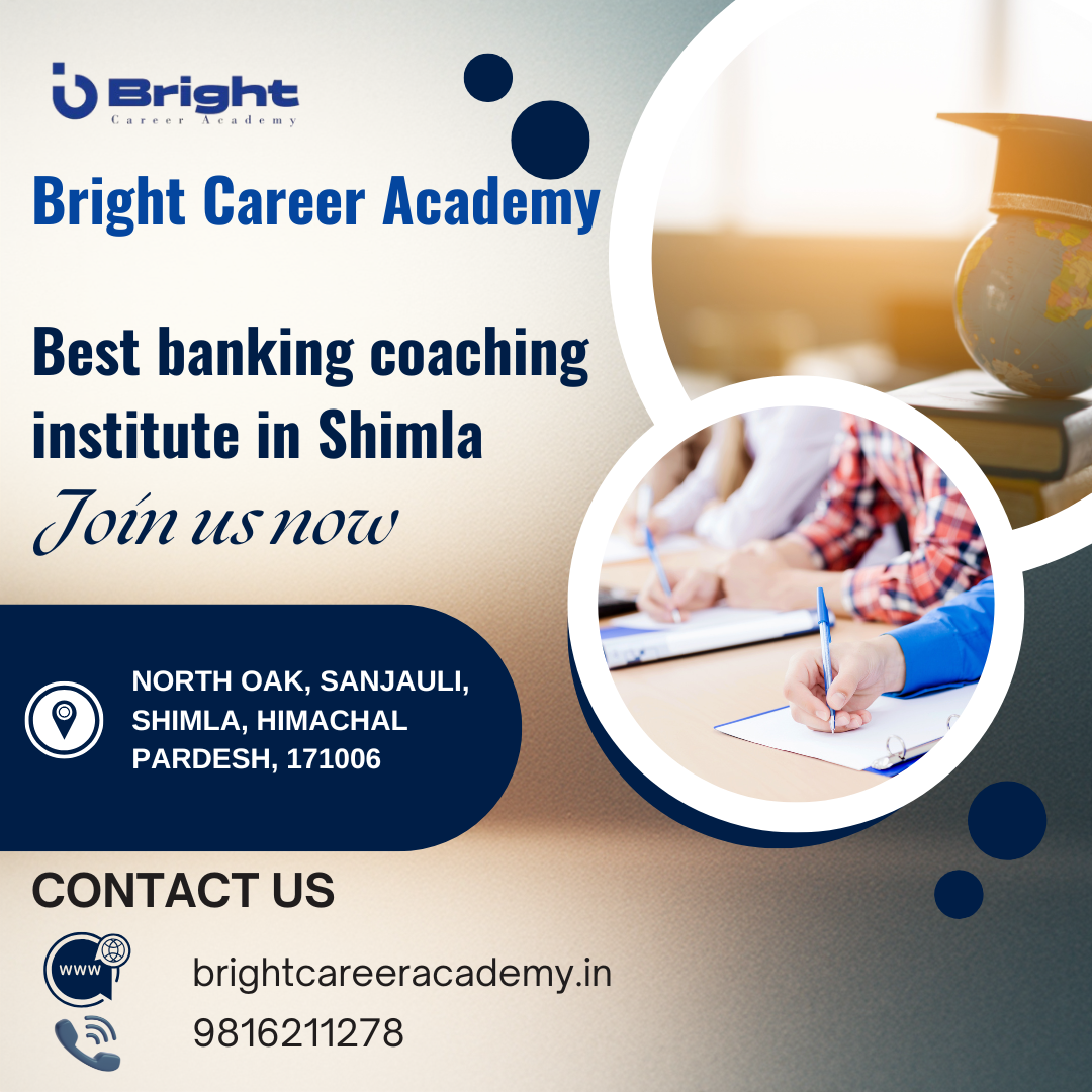 Best Banking coaching institute in Shimla