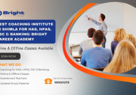 Best Coaching Institute in Shimla Bright Career Academy