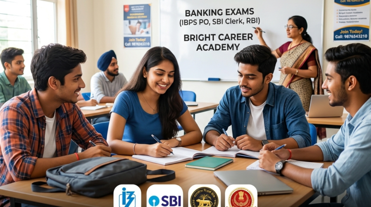Banking coaching in sanjauli Banking Exam Prepration Bright Career Academy Banking Coaching